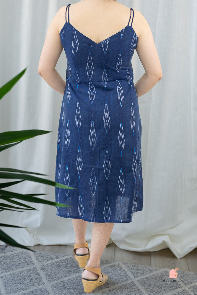 Neeti Sheath Dress in Deep Sapphire