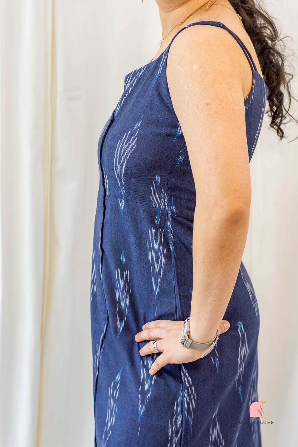 Neeti Sheath Dress in Deep Sapphire