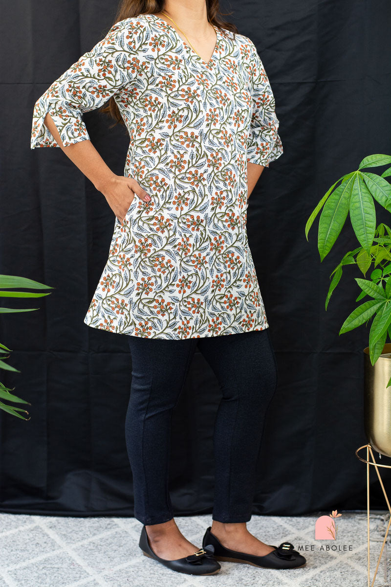 Anjani Mini Dress in Manzanitas