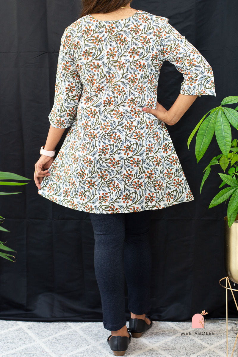 Anjani Mini Dress in Manzanitas