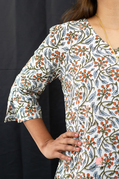 Anjani Mini Dress in Manzanitas