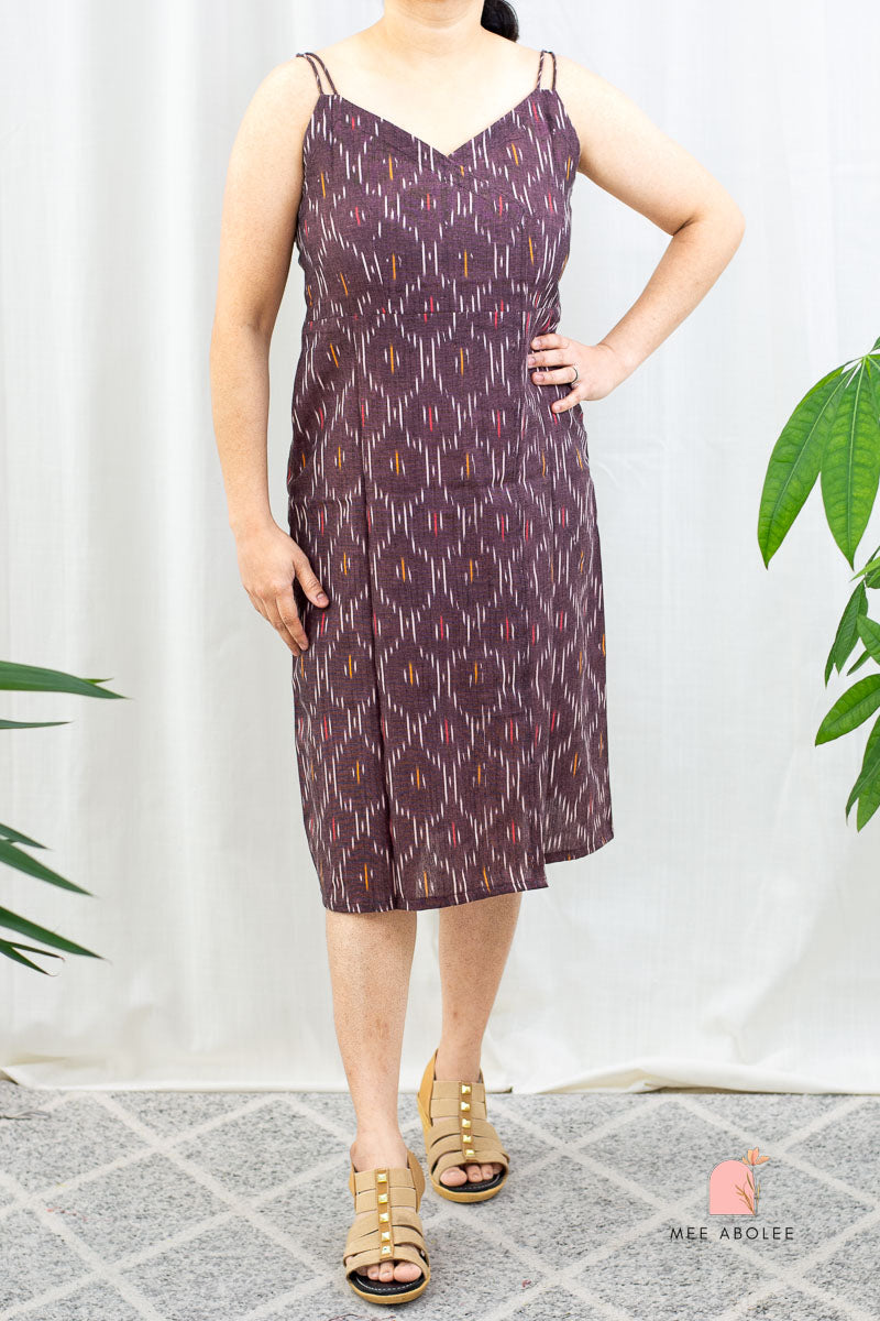 Neeti Sheath Dress in Orchid Plum