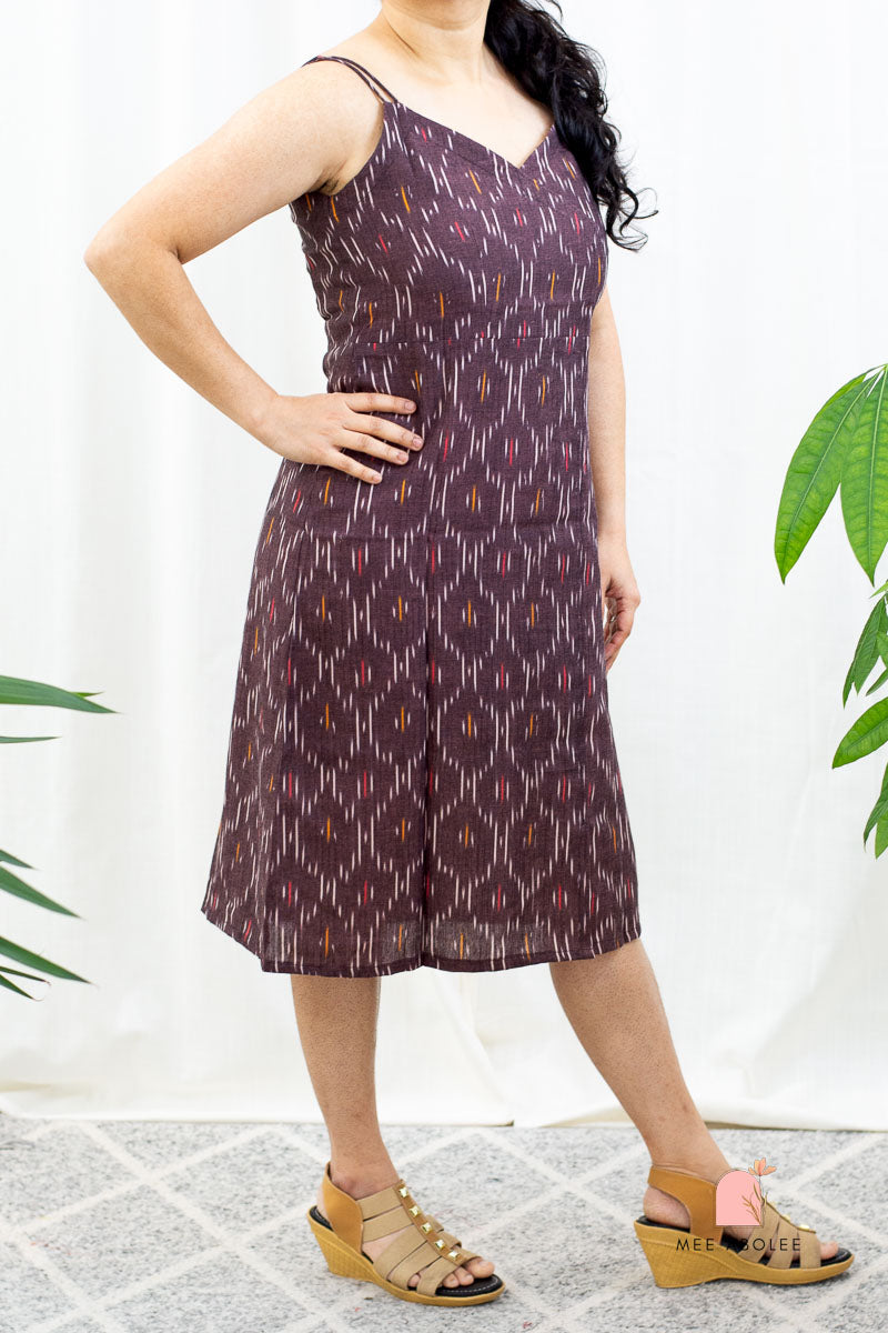 Neeti Sheath Dress in Orchid Plum