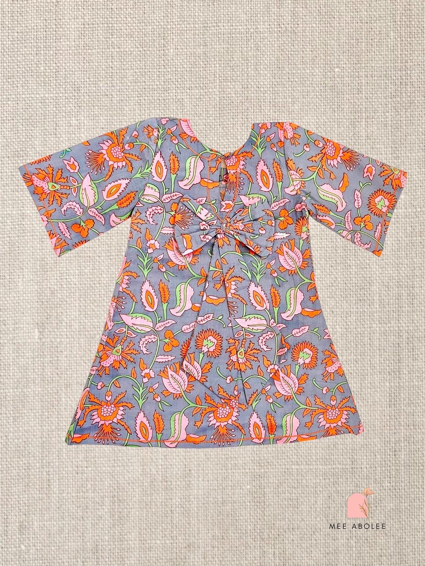 "Ruhi" dress for toddlers in Subtle Hue