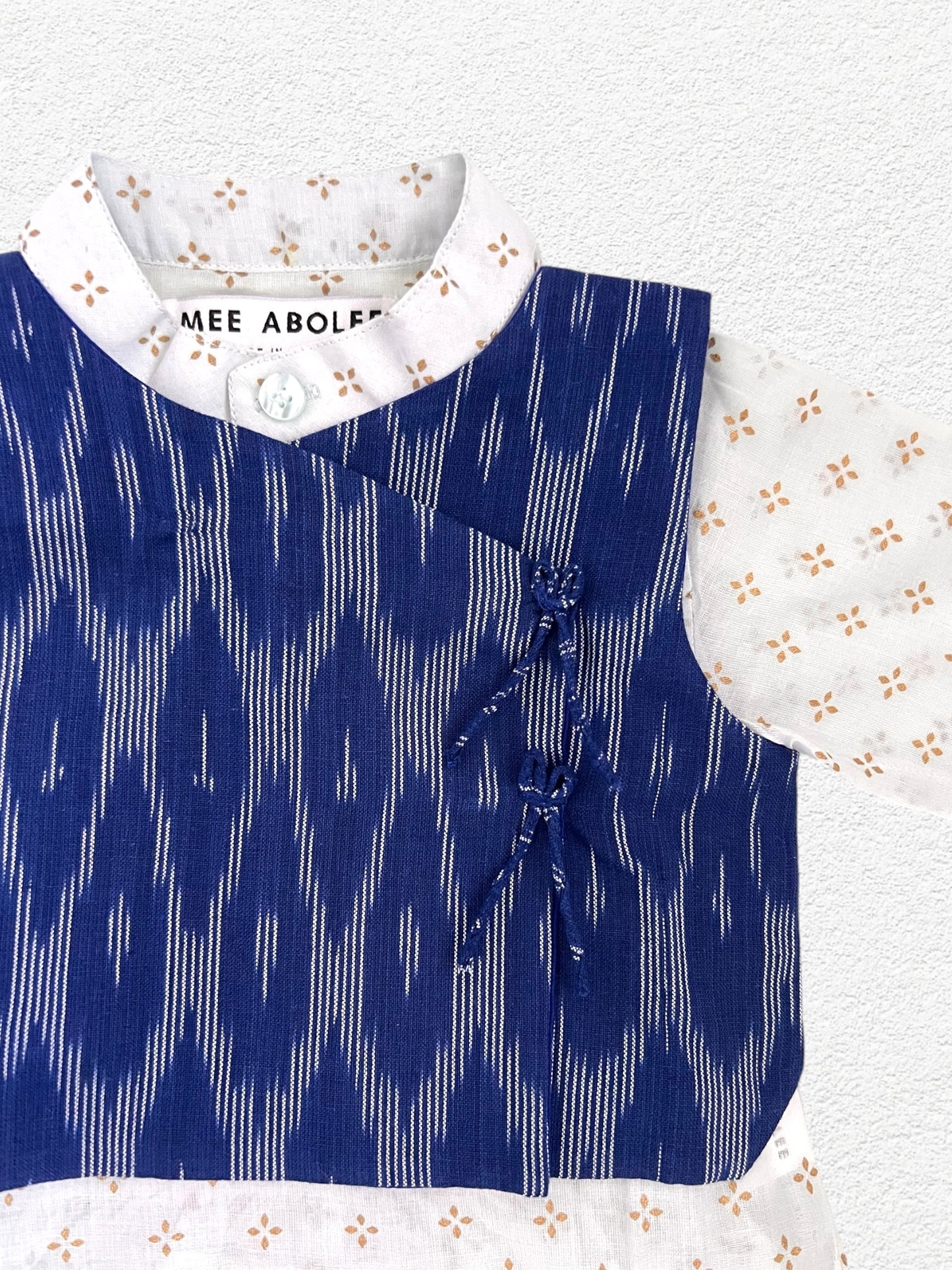 "Veeru" Kurta dhoti set in Blue