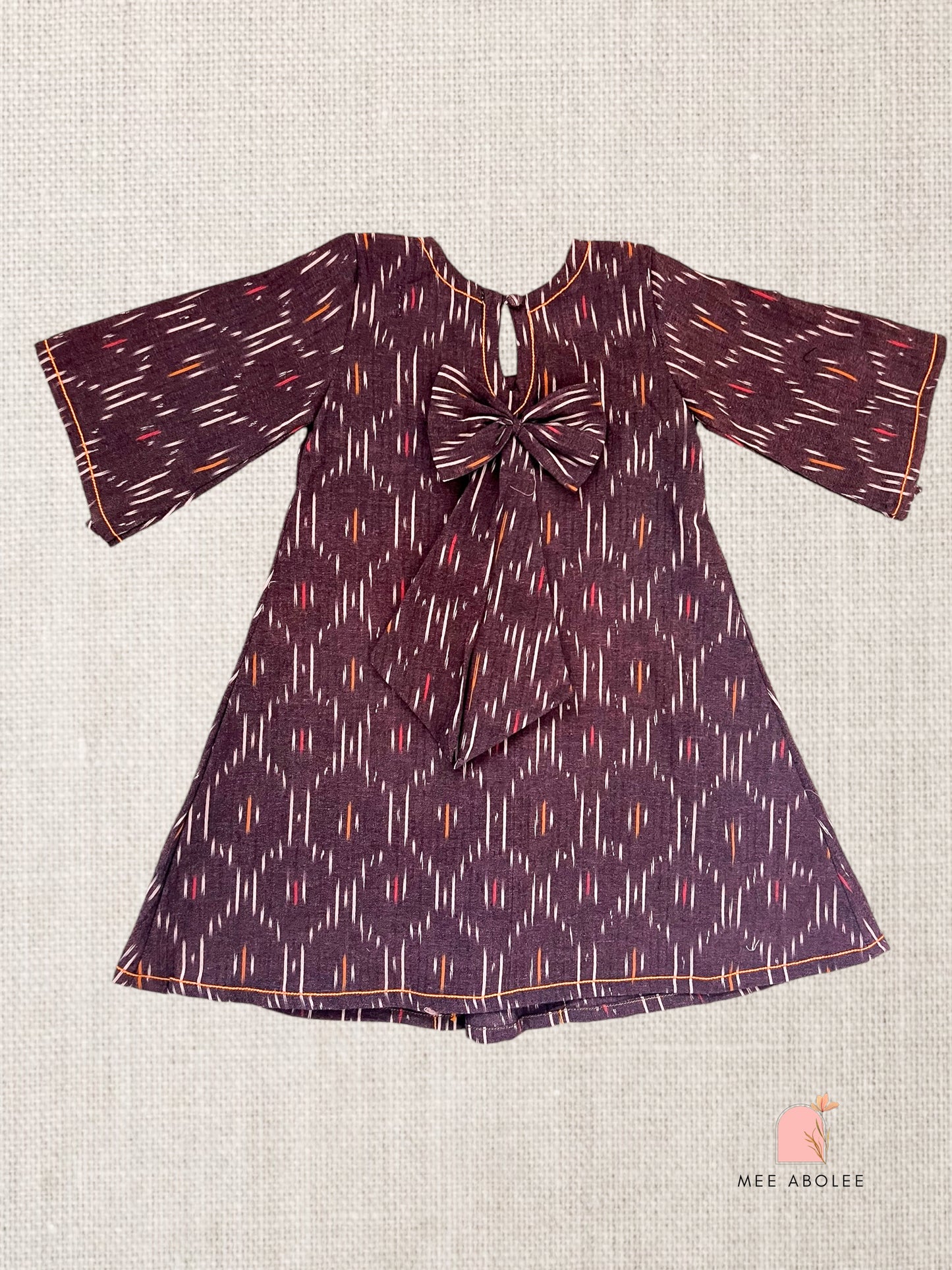 "Ruhi" dress for toddlers in Orchid Plum