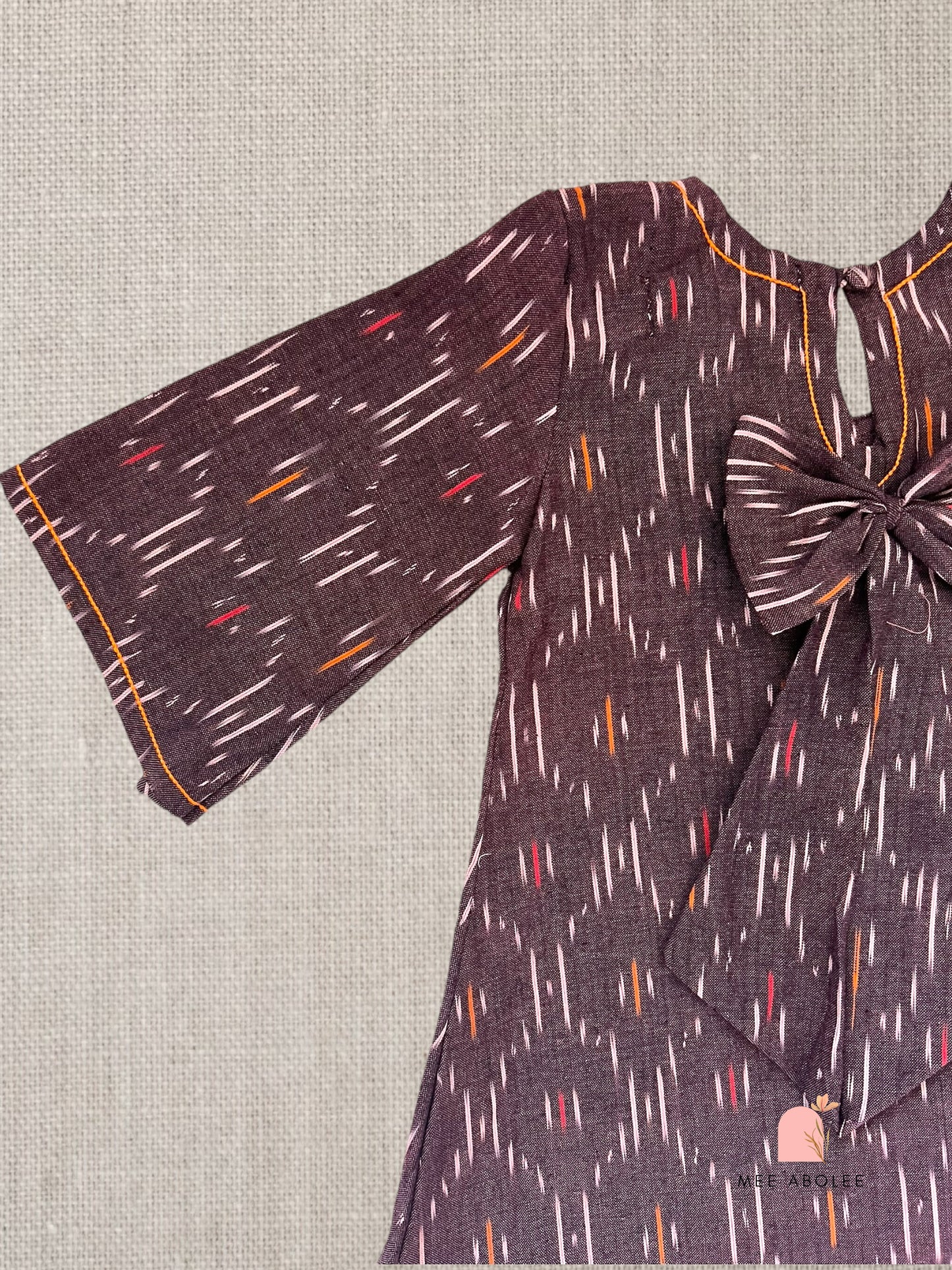 "Ruhi" dress for toddlers in Orchid Plum