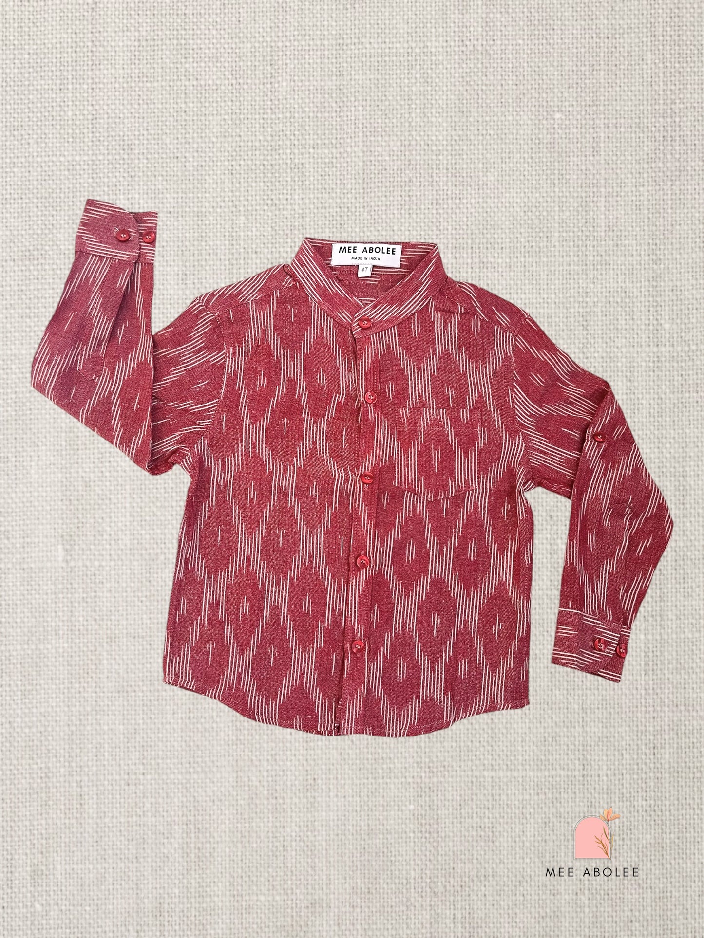"Aaru" in Pink Trellis