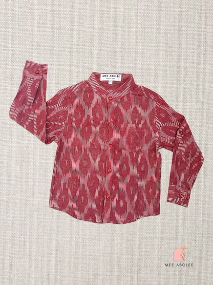 "Aaru" in Pink Trellis